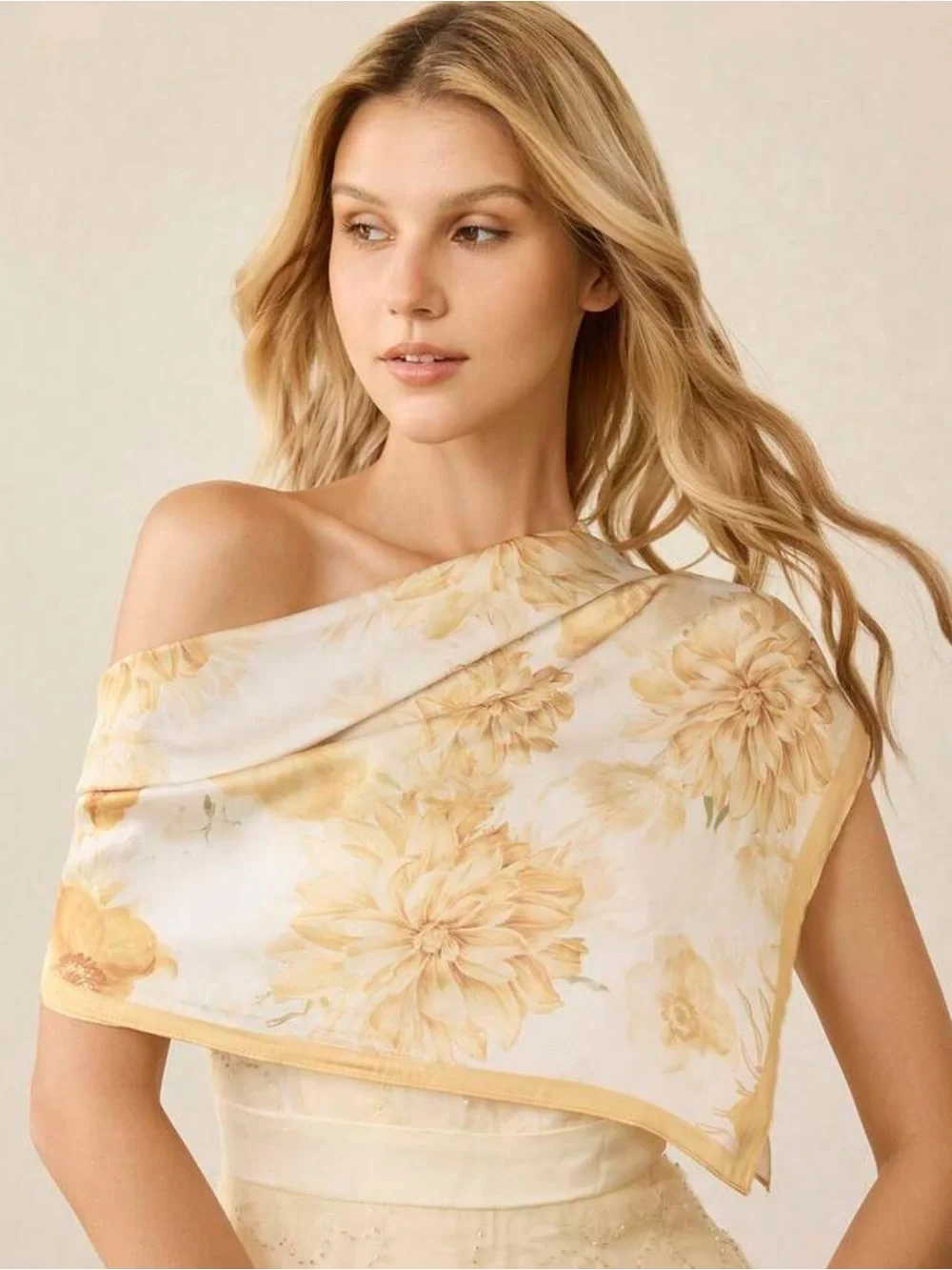 Floral Scarf S223